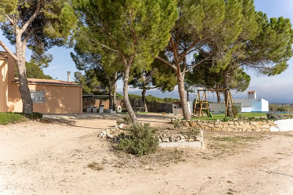Jardín de Casa o chalet en venta en Castalla con Jardín privado, Piscina y Amueblado