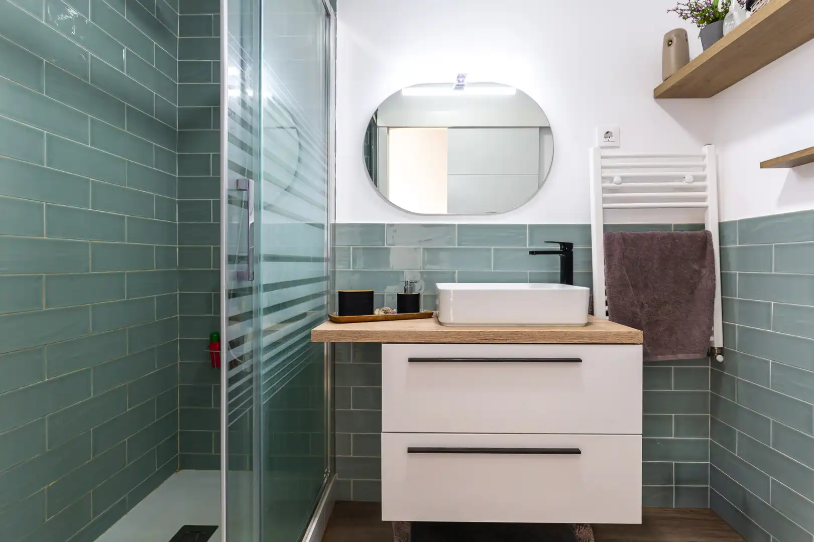 Baño de Ático en venta en Rubí con Aire acondicionado, Calefacción y Terraza
