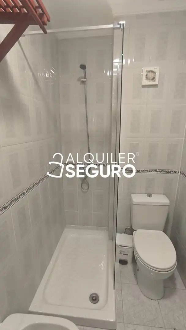 Baño de Piso de alquiler en Sevilla con Aire acondicionado y Amueblado