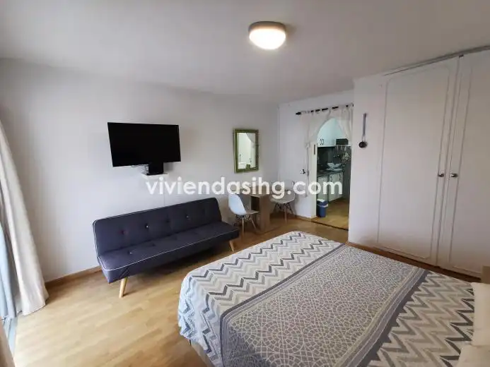 Bedroom of Study for rent in Puerto de la Cruz  with Terrace, Furnished and Washing machine