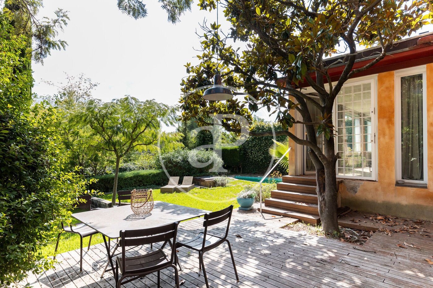 Garden of House or chalet for sale in Sant Cugat del Vallès  with Air Conditioner, Heating and Private garden
