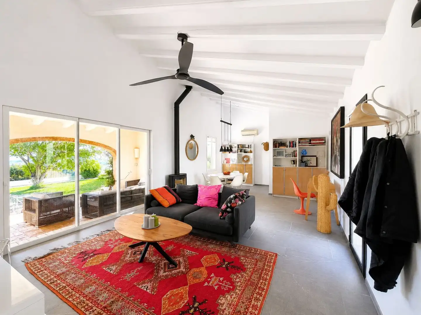 Living room of Houses for sale in Dénia  with Air Conditioner, Heating and Private garden