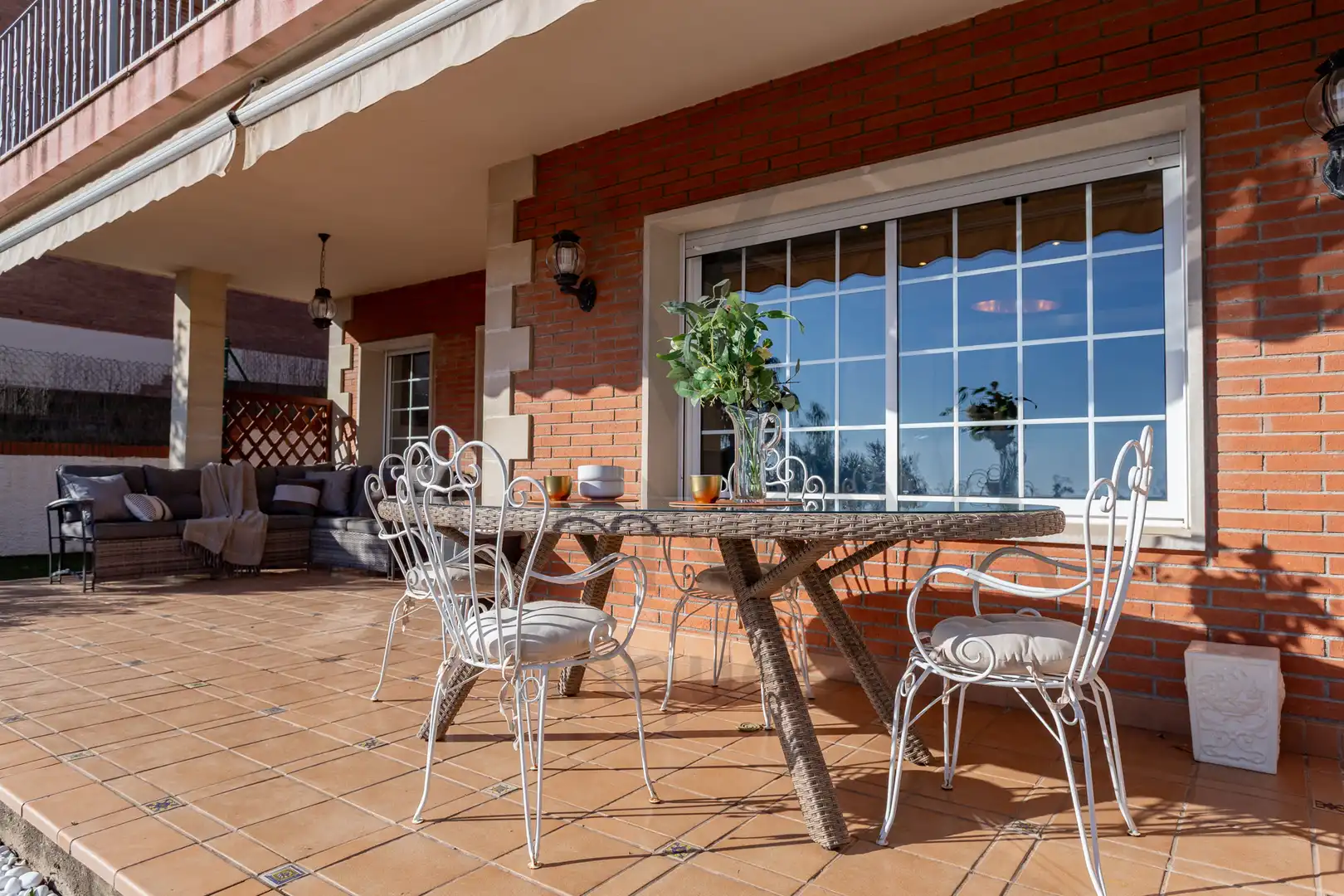 Terrassa de Casa o xalet en venda en Castellvell del Camp amb Aire condicionat, Calefacció i Jardí privat
