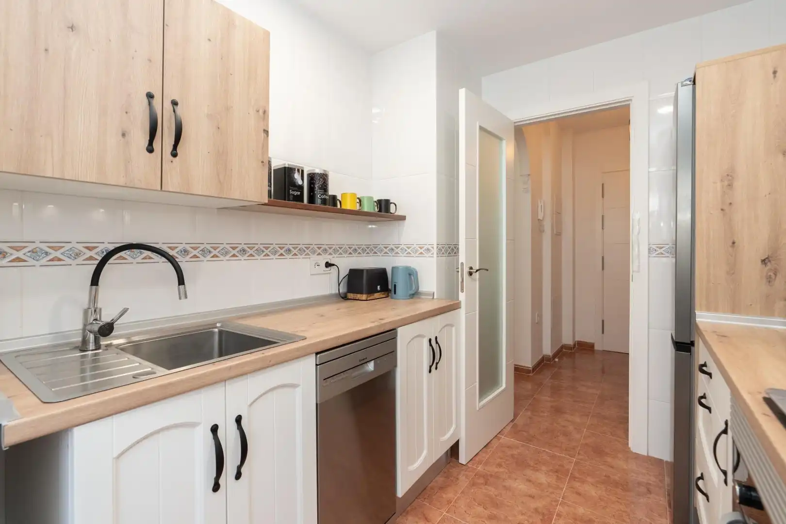 Kitchen of Flat for sale in Motril  with Terrace and Furnished