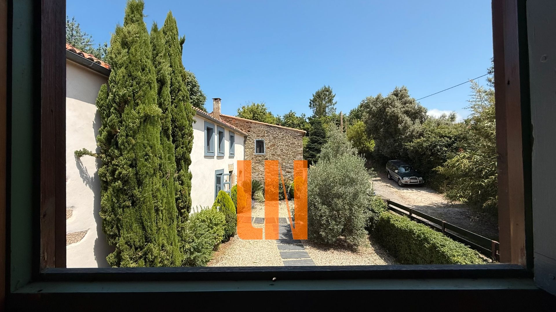 Exterior view of House or chalet for sale in Paderne  with Heating, Private garden and Parquet flooring