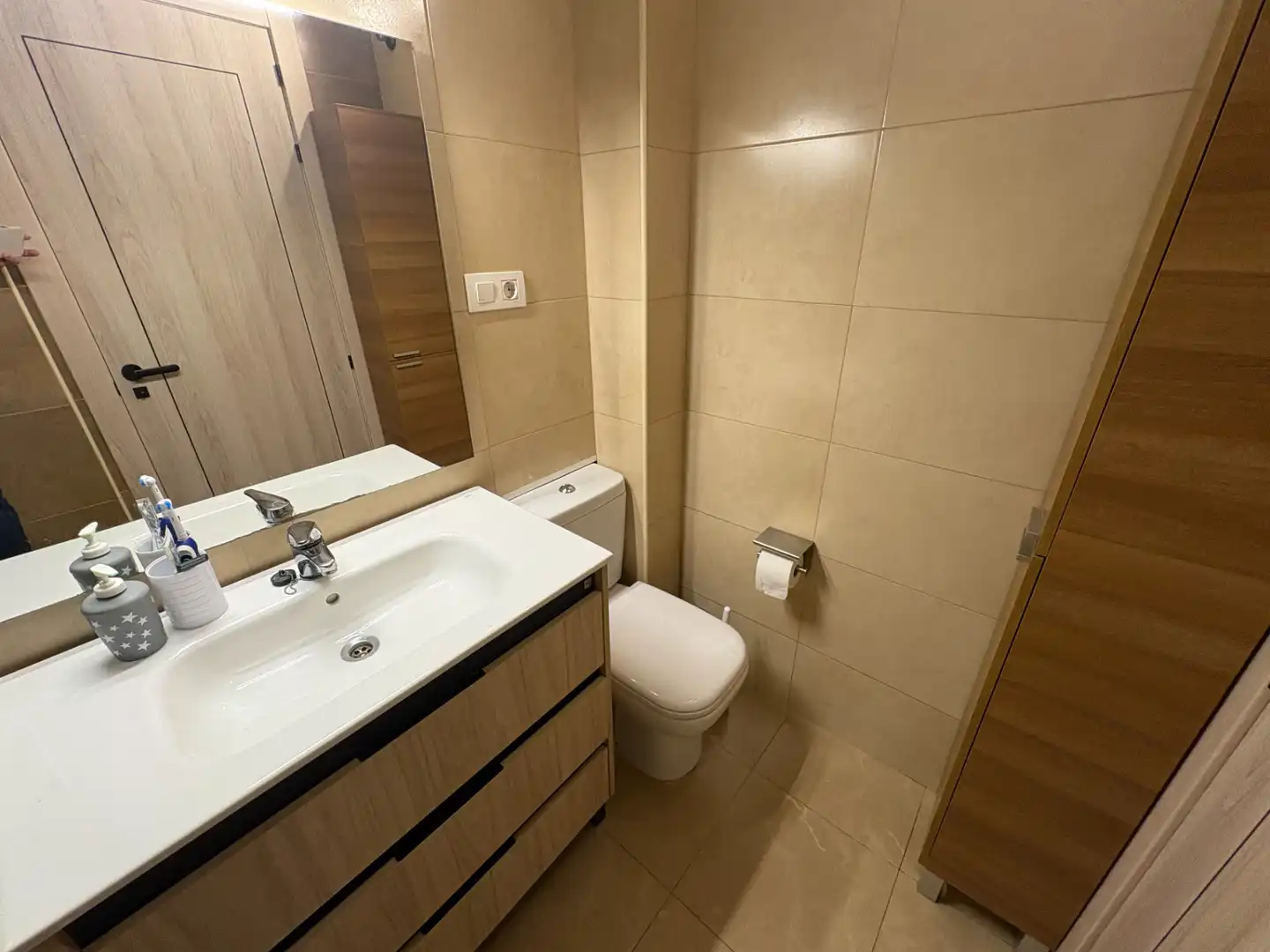 Badezimmer von Maisonette zum Verkauf in Vallgorguina mit Klimaanlage, Heizung und Terrasse