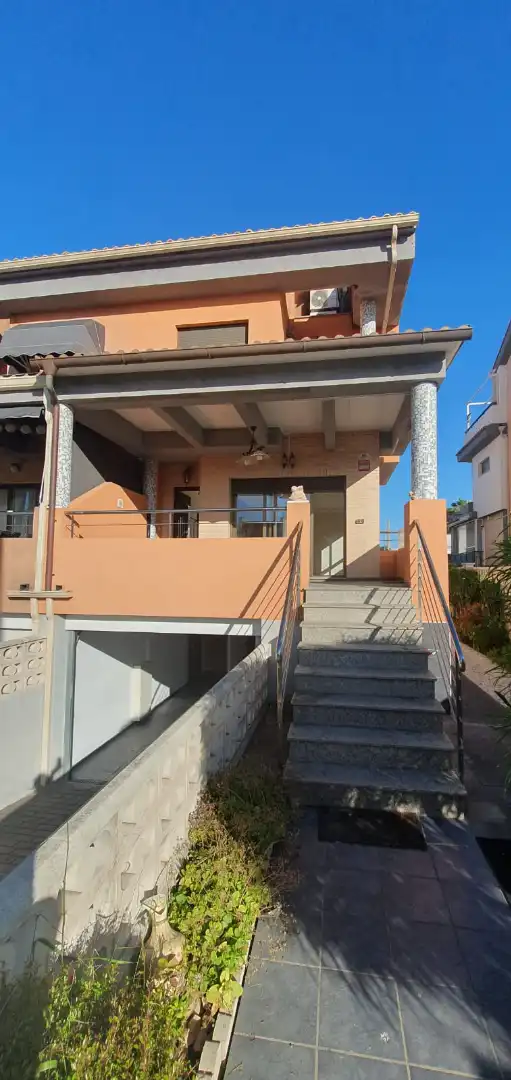 Exterior view of Detached homes for sale in Gandia  with Air Conditioner, Heating and Private garden