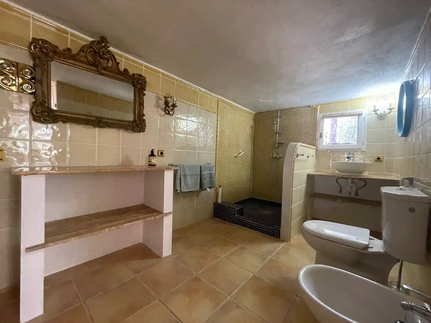 Bathroom of Country homes for sale in Castell de Castells  with Air Conditioner, Heating and Private garden