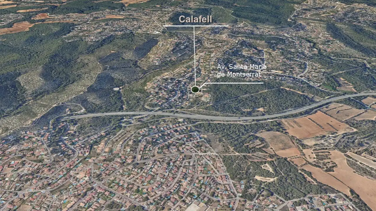 Vista exterior de Oficina en venta en Calafell