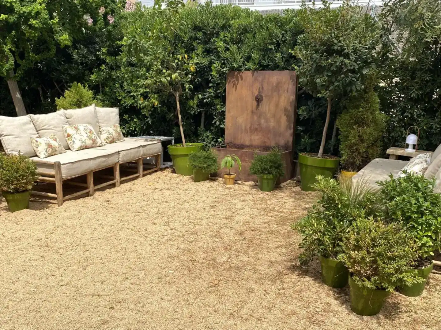 Jardí de Casa o xalet de lloguer en Castelldefels amb Aire condicionat, Jardí privat i Piscina