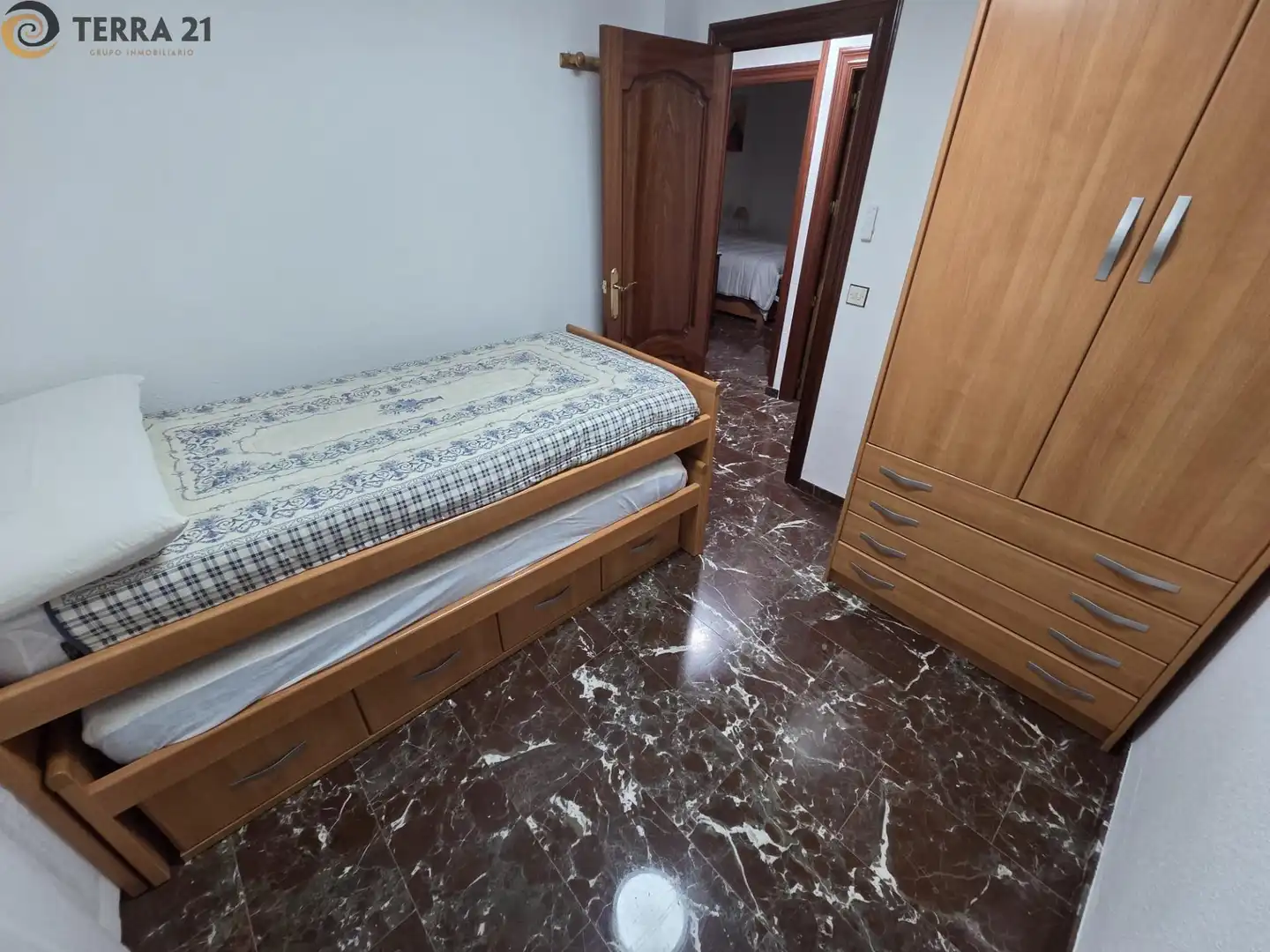 Schlafzimmer von Wohnung zur untervermieten in Jaén mit Klimaanlage, Heizung und Terrasse