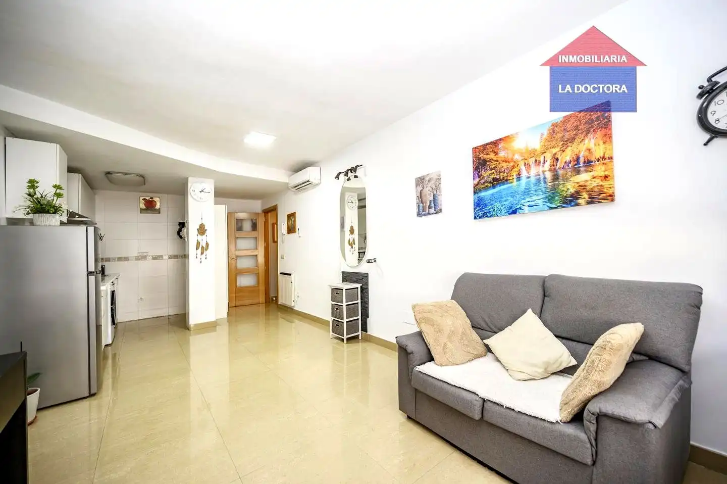 Sala de estar de Piso en venta en El Álamo con Aire acondicionado, Calefacción y Trastero