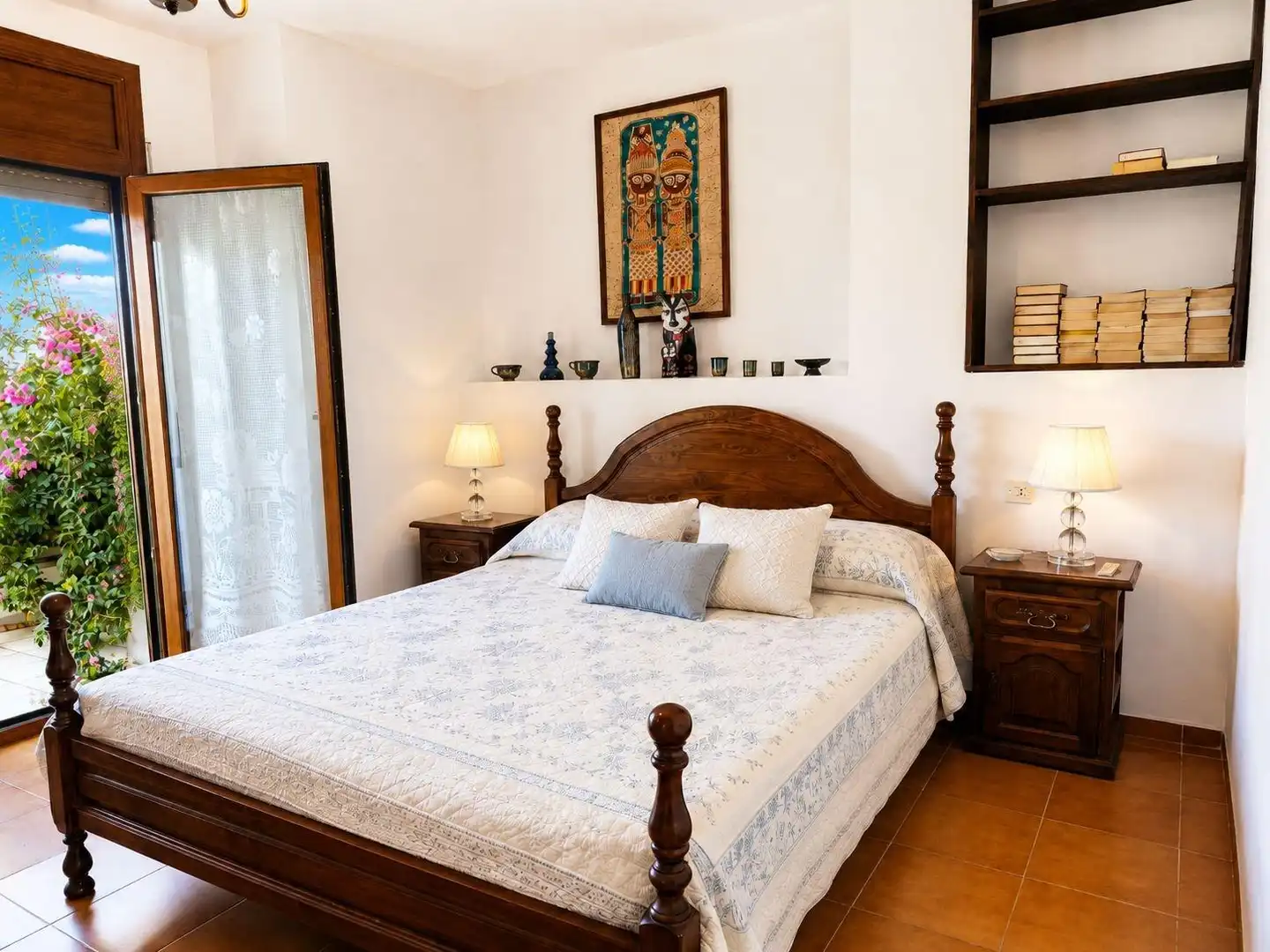 Dormitori de Casa adosada de lloguer en Empuriabrava amb Terrassa, Moblat i Balcó