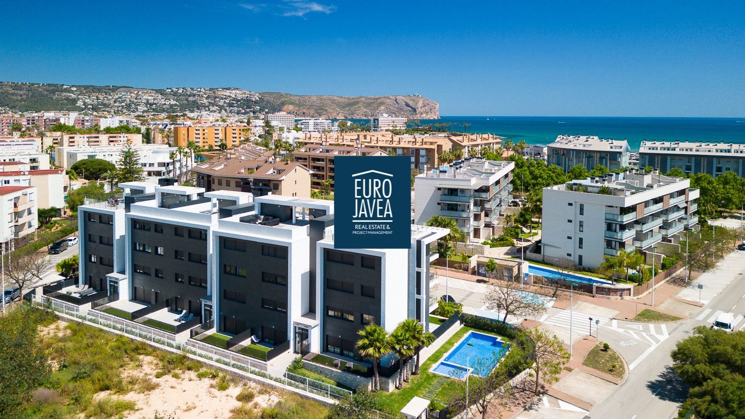 Exterior view of Apartment for sale in Jávea / Xàbia  with Air Conditioner, Heating and Private garden