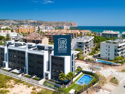 Vista exterior de Apartament en venda en Jávea / Xàbia amb Aire condicionat, Calefacció i Jardí privat