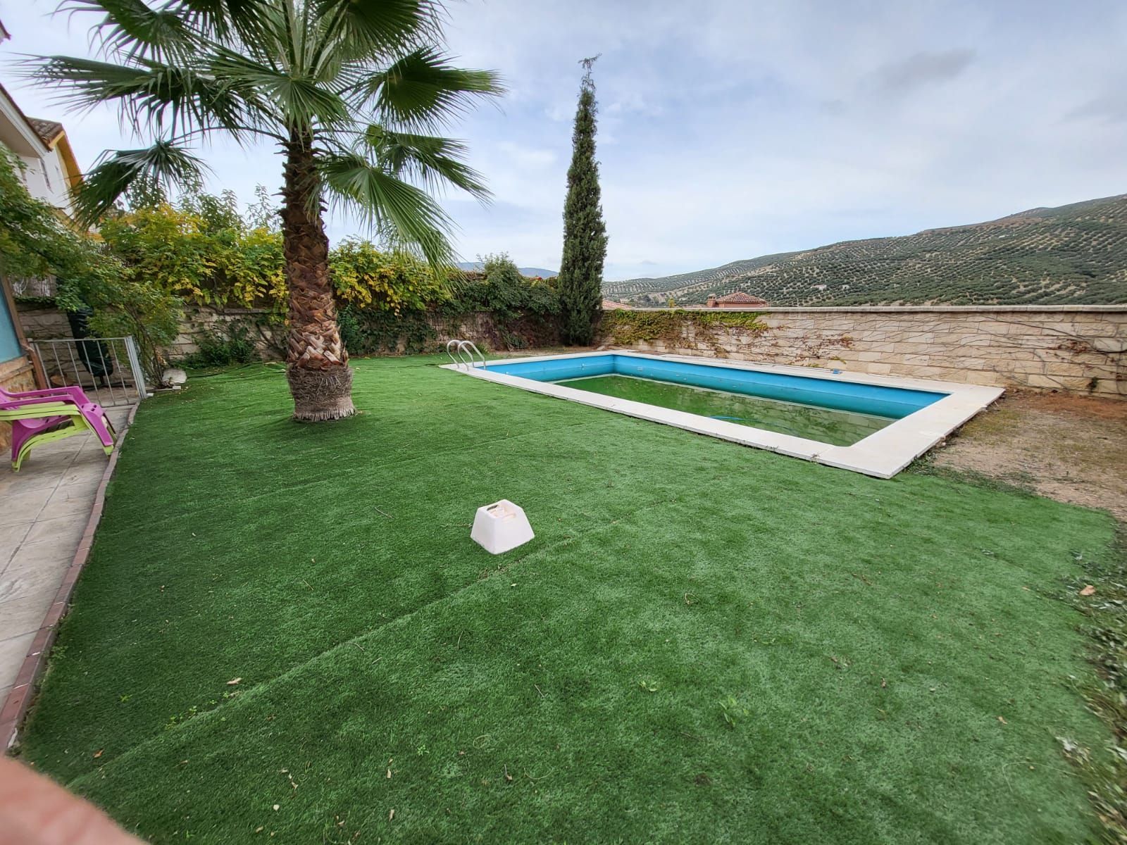 Piscina de Casa o xalet en venda en Los Villares amb Calefacció, Jardí privat i Terrassa