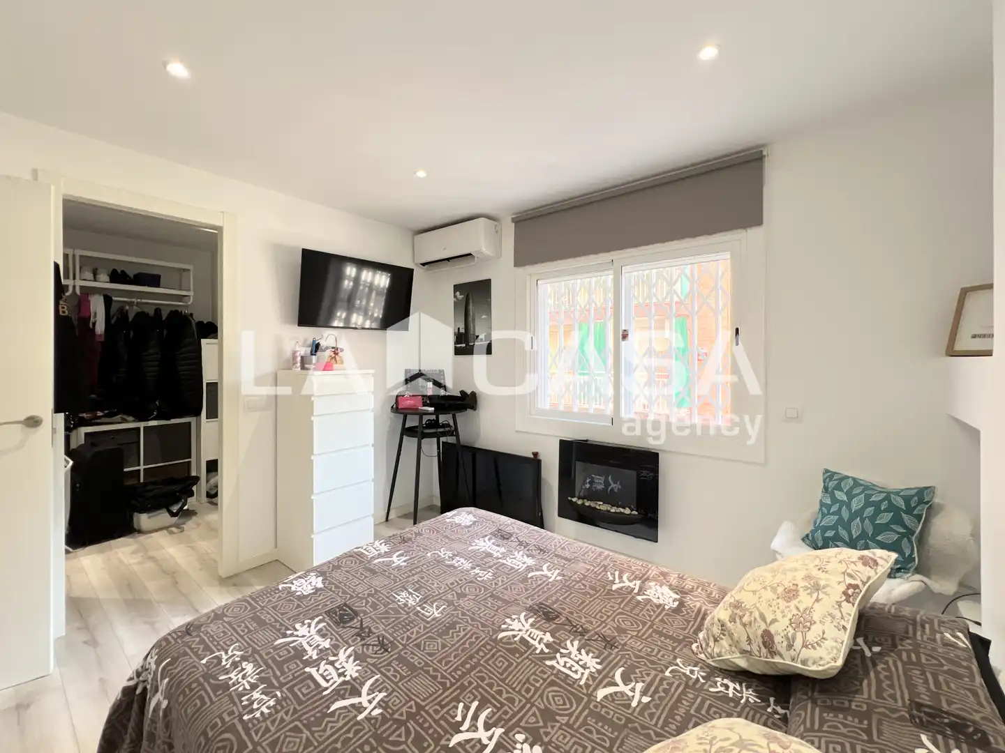 Bedroom of Flat for sale in Badalona  with Balcony