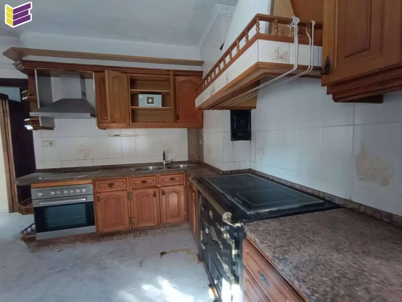 Cocina de Casa o chalet en venta en A Lama   con Calefacción, Jardín privado y Terraza