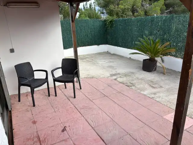 Terraza de Casa adosada en venta en Santa Eulàlia de Ronçana con Aire acondicionado, Calefacción y Jardín privado
