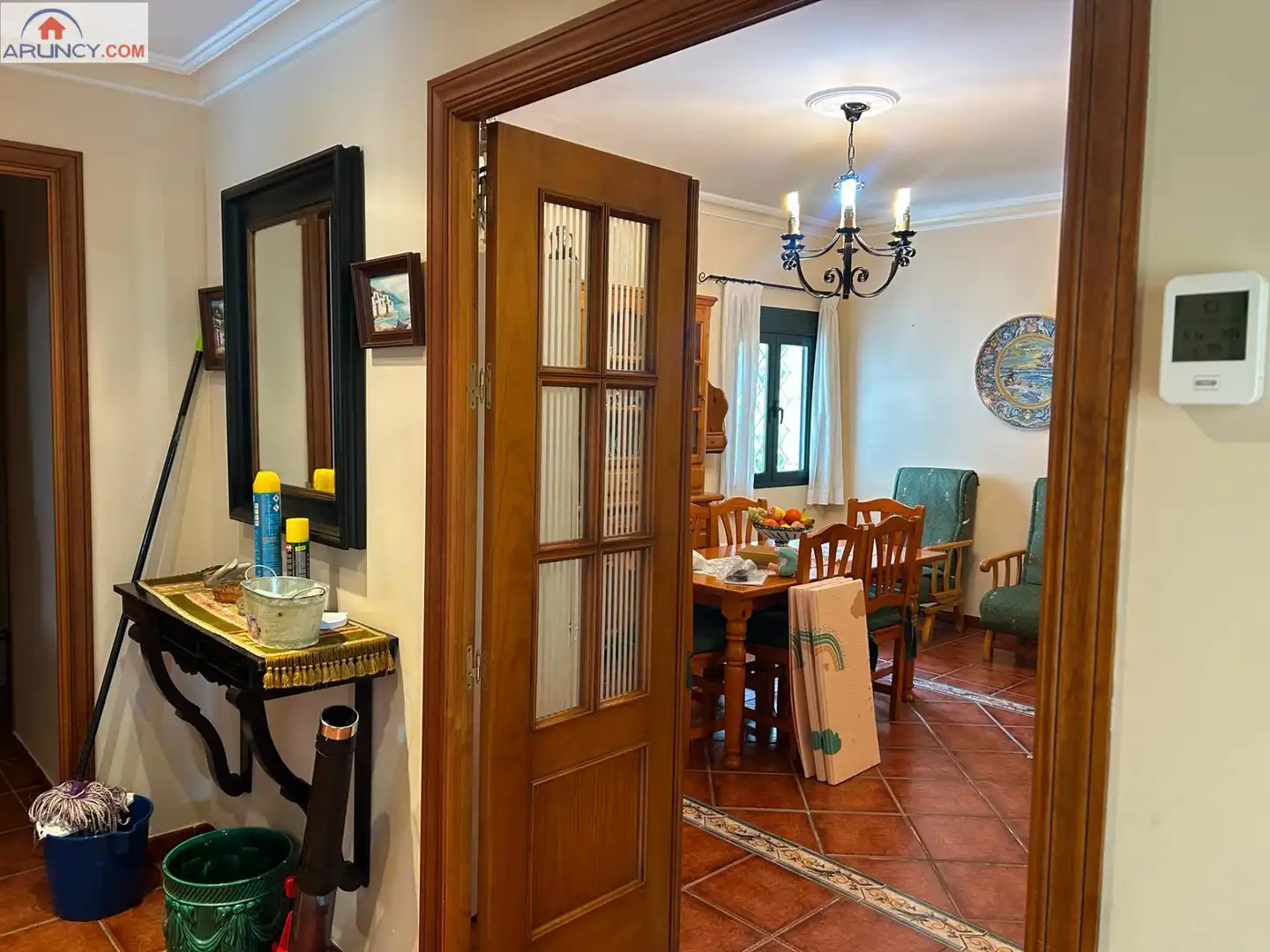 Dining room of Houses for rent in Alcalá de Guadaira  with Air Conditioner, Private garden and Terrace
