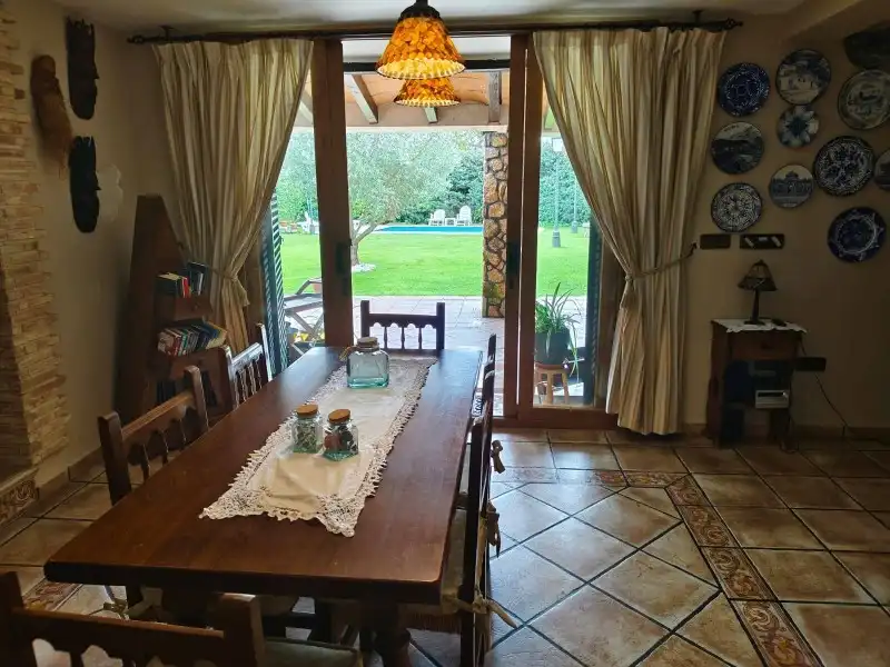 Comedor de Casa o chalet en venta en Bustarviejo con Calefacción, Parquet y Terraza