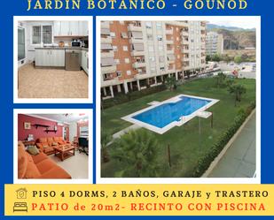 Garden of Flat for sale in Málaga Capital  with Air Conditioner, Terrace and Storage room