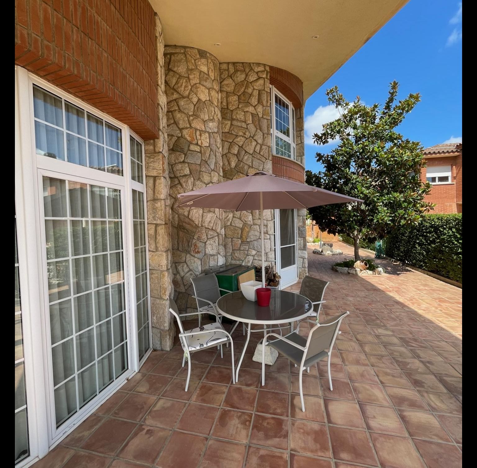 Terraza de Casa o chalet en venta en Castellvell del Camp con Calefacción, Piscina y Horno