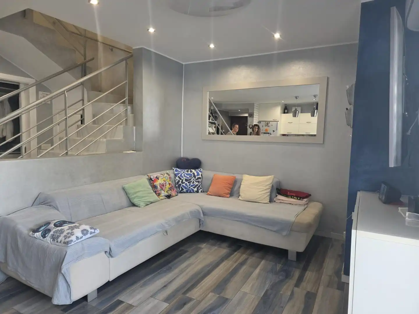Living room of Duplexes for sale in San Bartolomé  with Terrace, Storage room and Furnished
