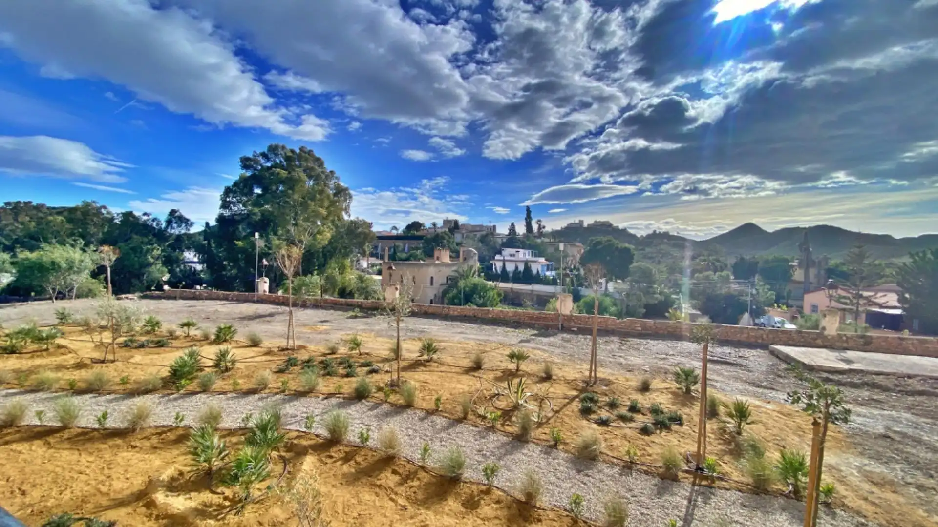 Exterior view of Ground floor for sale in Águilas  with Air Conditioner, Terrace and Furnished