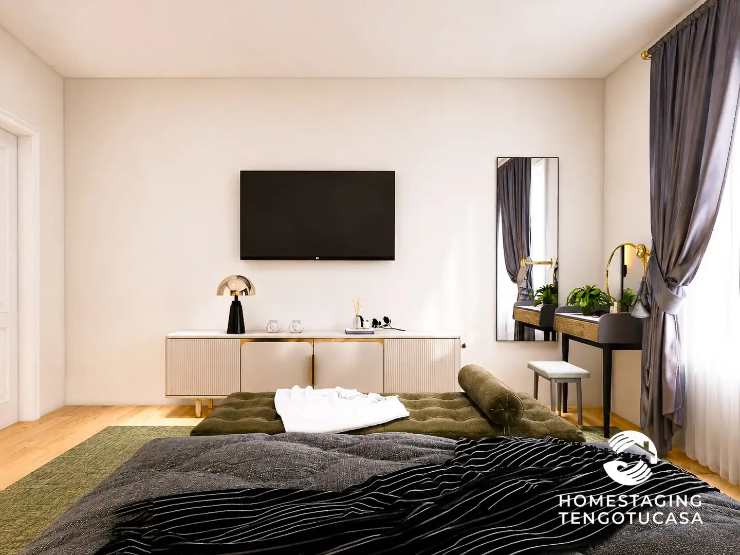 Sala de estar de Piso en venta en Madrid con Terraza, Amueblado y Horno