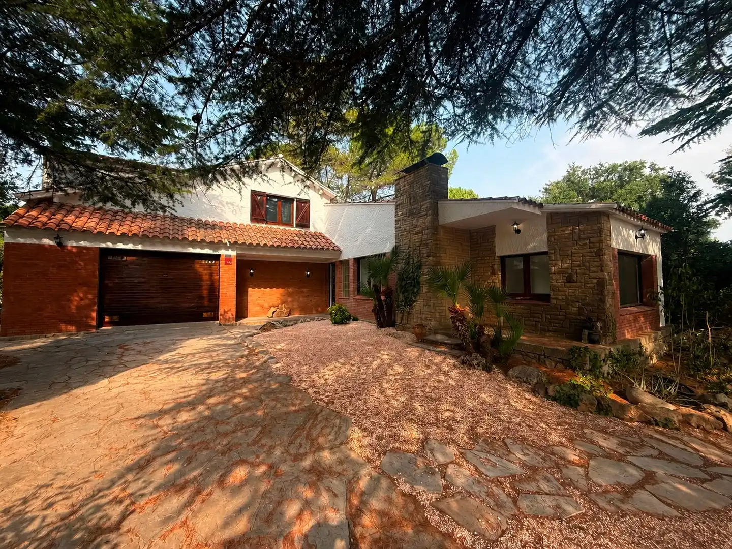 Exterior view of Houses for rent in Begues  with Heating, Private garden and Parquet flooring