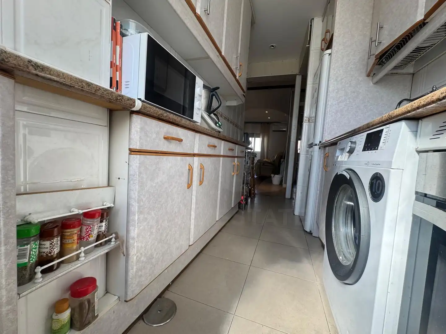 Kitchen of Flat for sale in Madrid  with Air Conditioner, Heating and Terrace