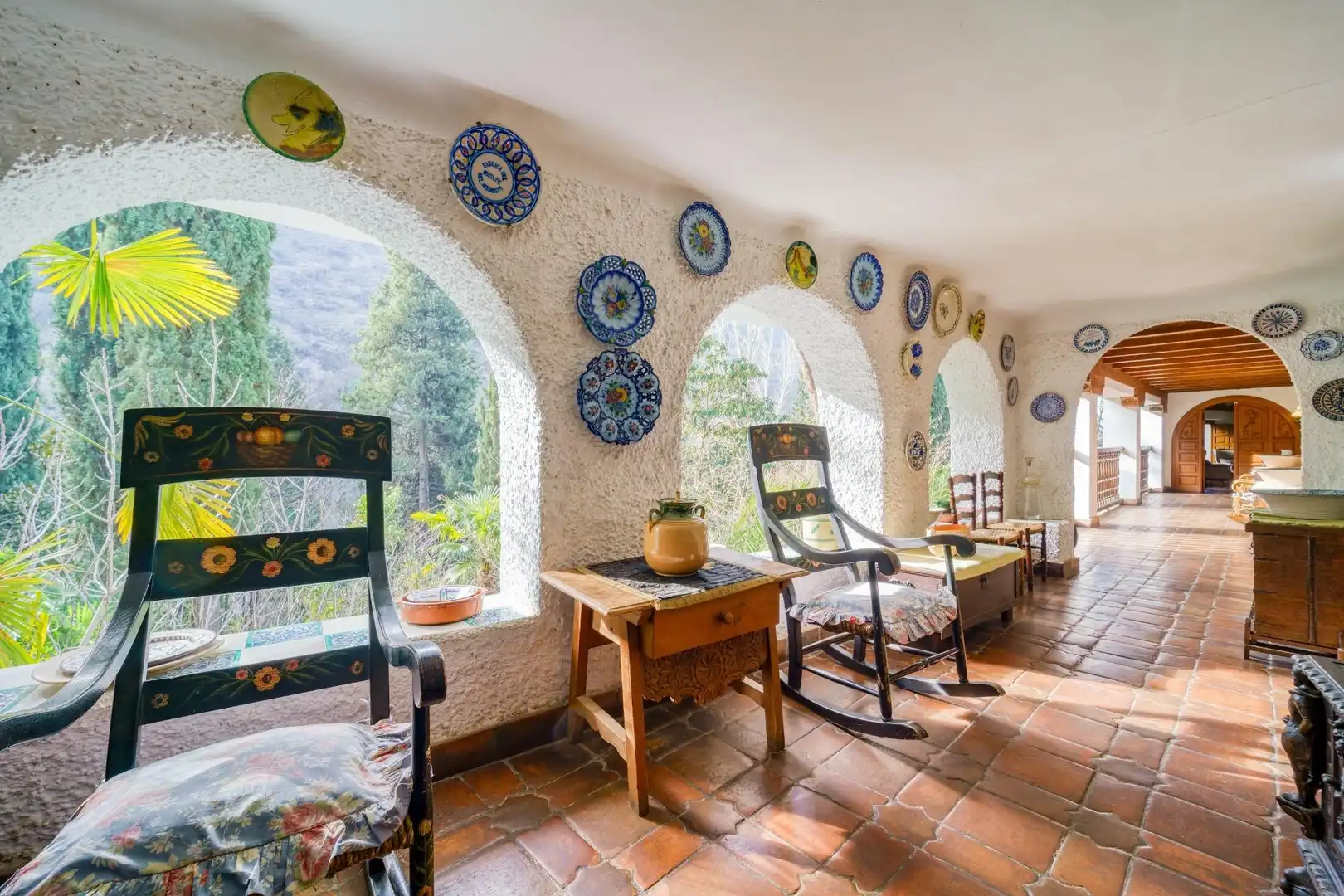 Terraza de Casa o chalet en venta en Granada con Aire acondicionado, Calefacción y Jardín privado