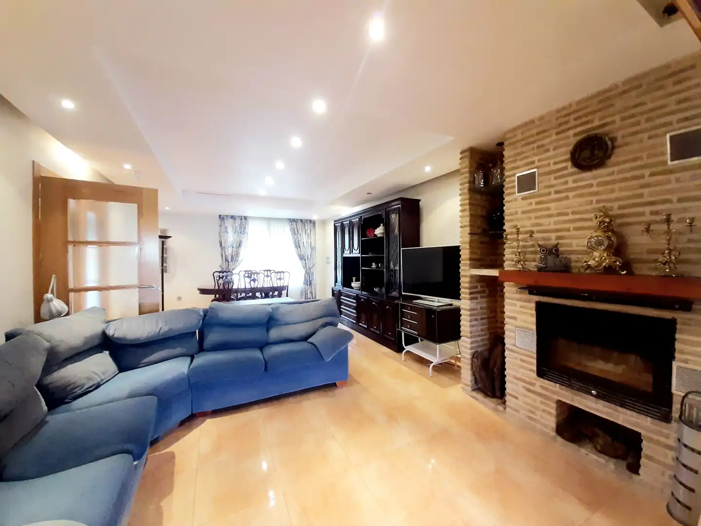 Sala de estar de Casa o chalet en venta en Villanueva del Río Segura con Aire acondicionado, Calefacción y Jardín privado