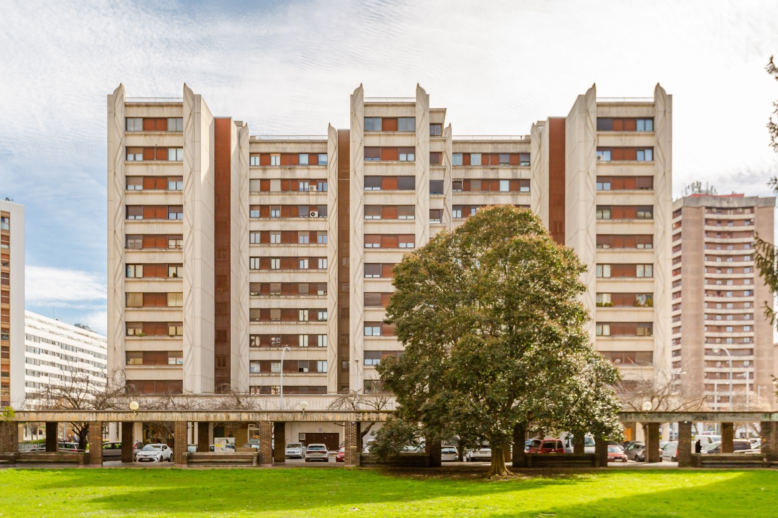 Exterior view of Flat for sale in  Pamplona / Iruña  with Heating and Parquet flooring