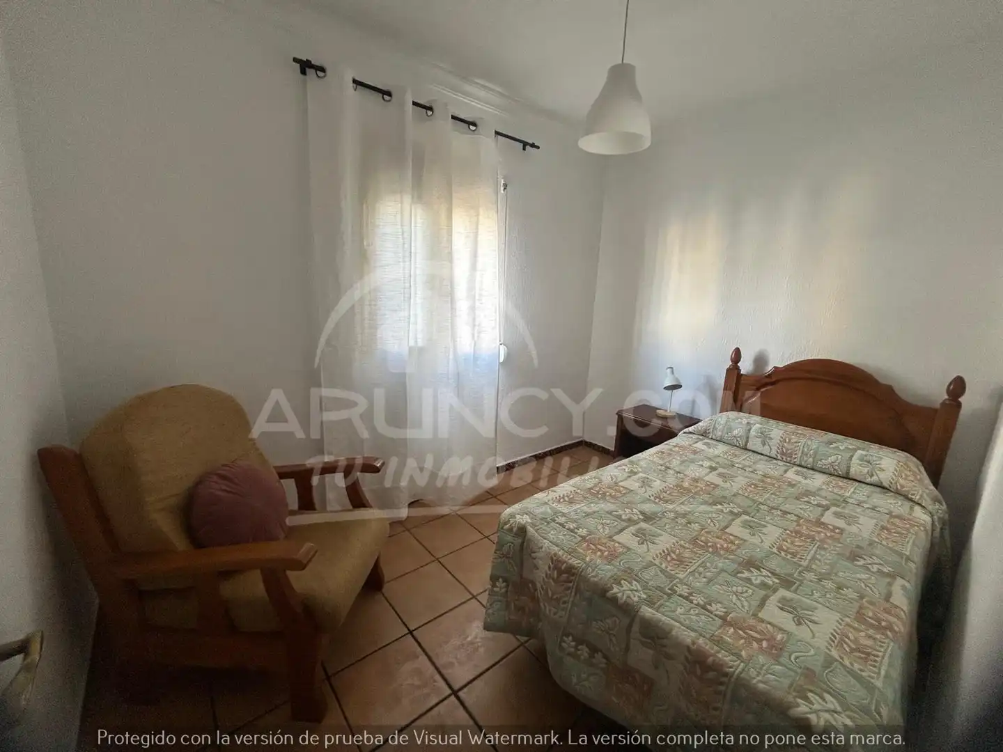 Bedroom of Flat for rent in Alcalá de Guadaira  with Air Conditioner and Furnished