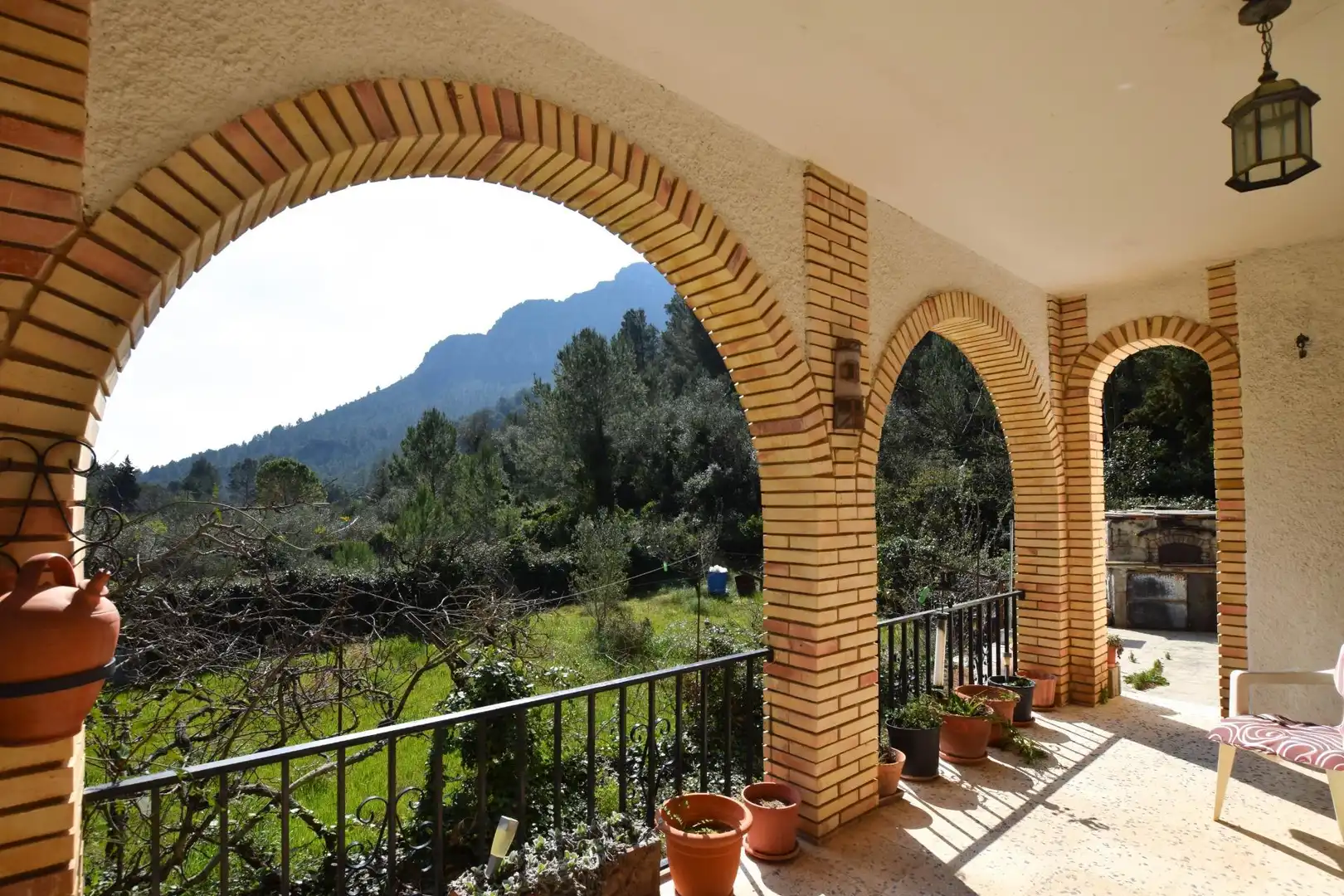 Terrassa de Casa o xalet en venda en Alfara de Carles amb Terrassa, Traster i Piscina