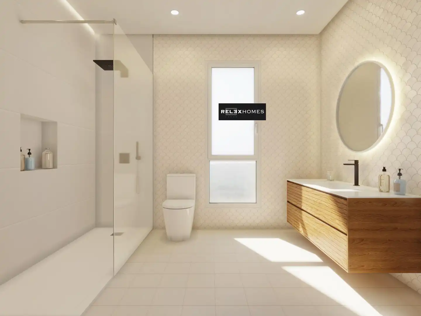 Baño de Casa o chalet en venta en Jávea / Xàbia con Jardín privado, Terraza y Piscina comunitaria