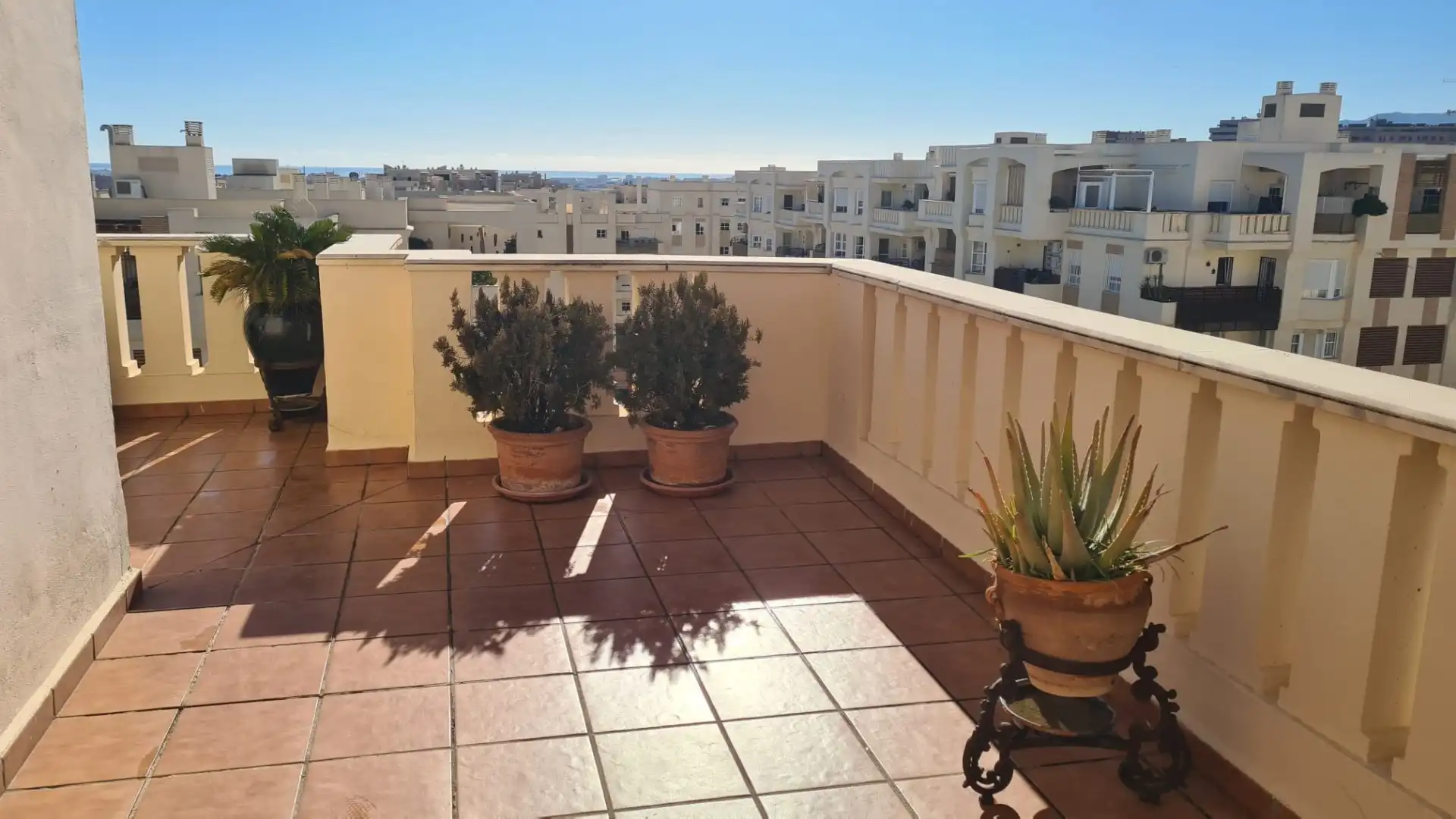 Terrassa de Àtic de lloguer en Málaga amb Aire condicionat, Terrassa i Moblat