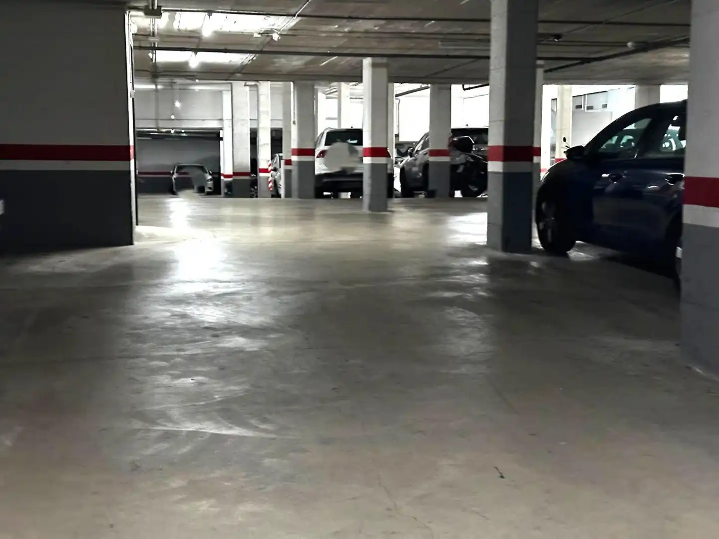 Parking of Flat for sale in Badalona  with Air Conditioner, Storage room and Balcony