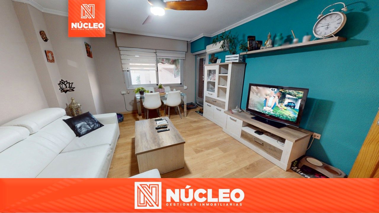 Sala de estar de Piso en venta en Mutxamel con Aire acondicionado y Balcón
