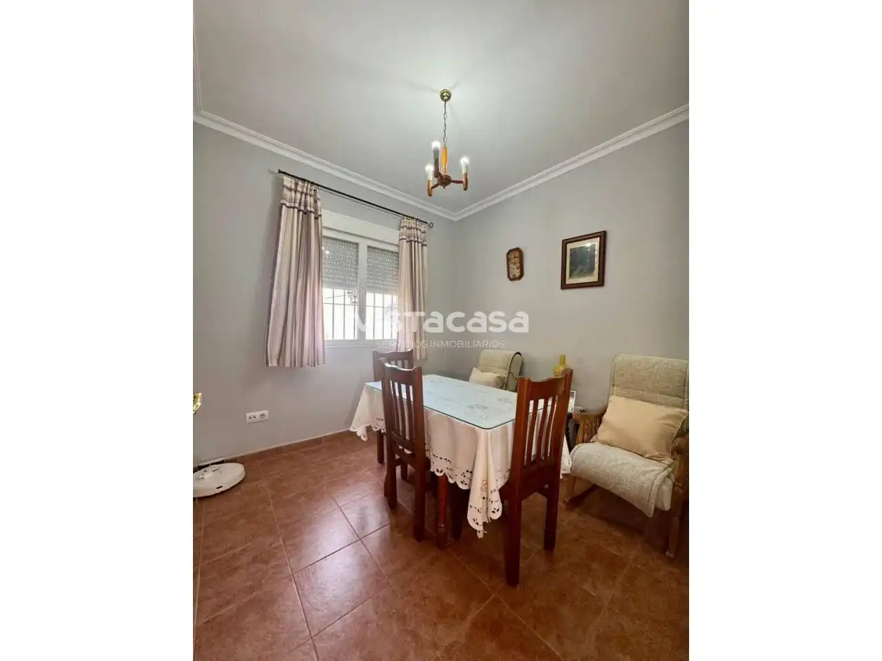 Comedor de Finca rústica en venta en El Viso del Alcor con Aire acondicionado, Calefacción y Jardín privado
