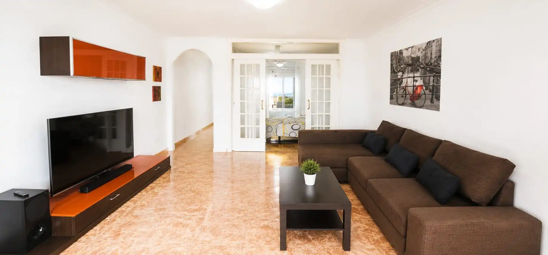 Sala de estar de Piso en venta en El Rosario con Terraza