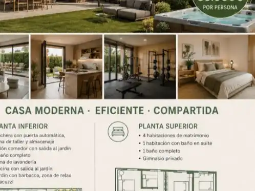 Casa a schiera con giardino in vendita a Mercé Rodoreda 17