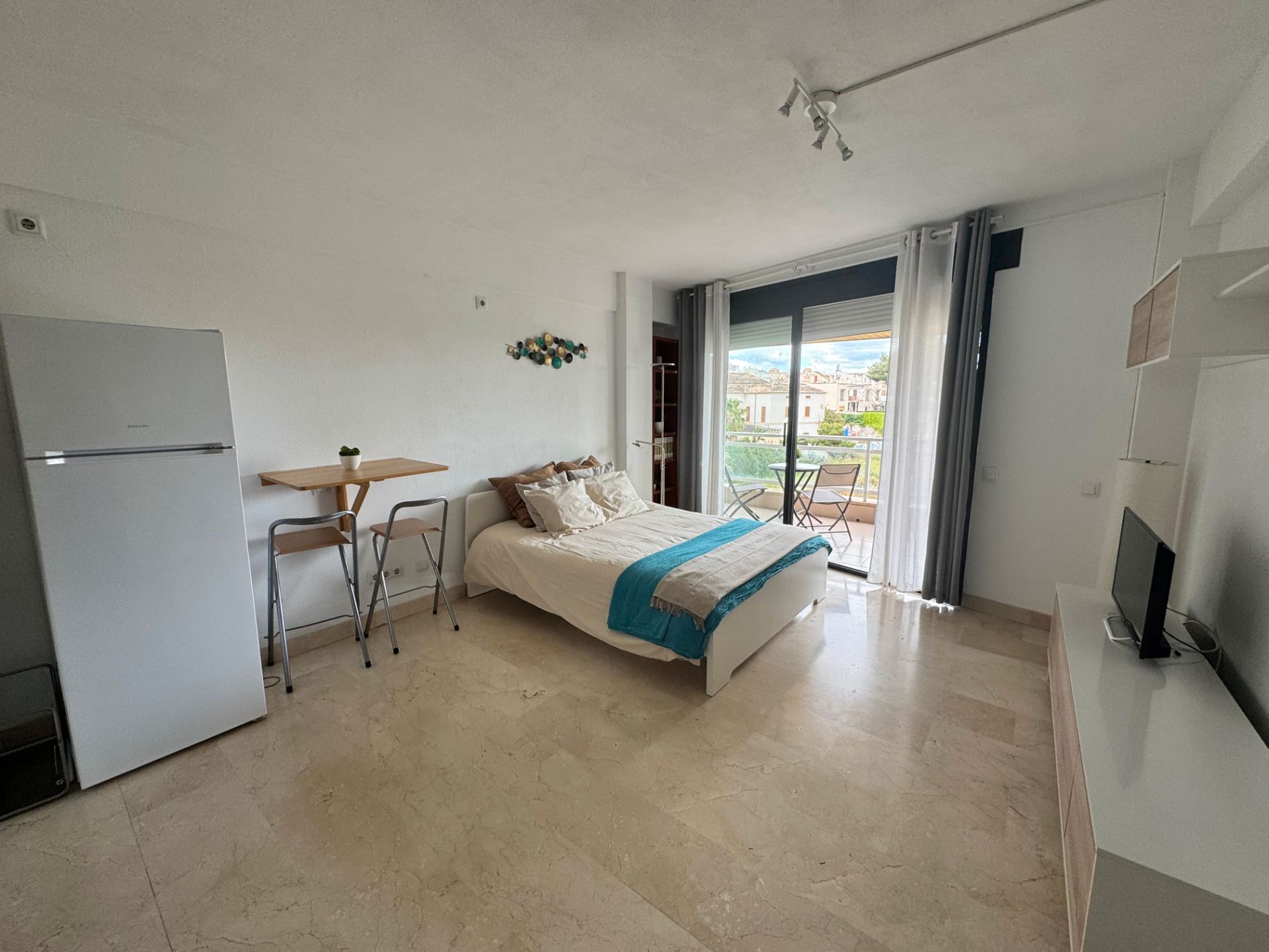 Dormitori de Estudi en venda en  Palma de Mallorca amb Aire condicionat, Moblat i Forn