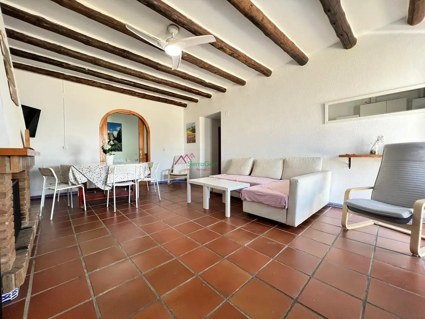 Sala d'estar de Planta baixa en venda en Benaocaz
