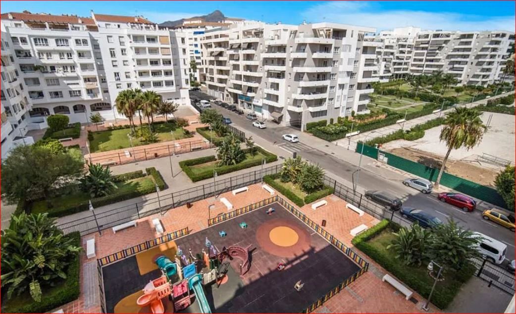 Exterior view of Flat for sale in Marbella  with Heating, Private garden and Terrace