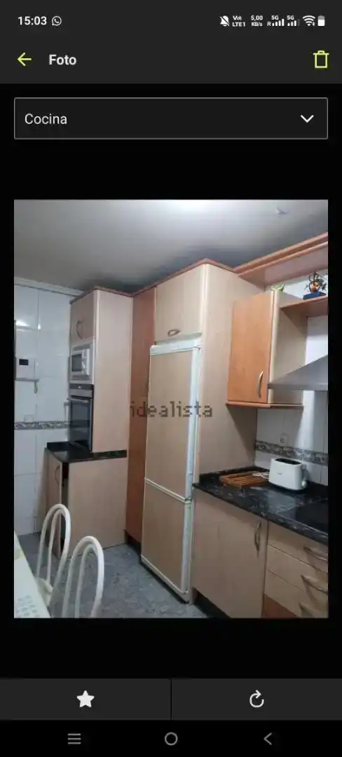Cuina de Pis en venda en Ponferrada amb Parquet, Moblat i Forn