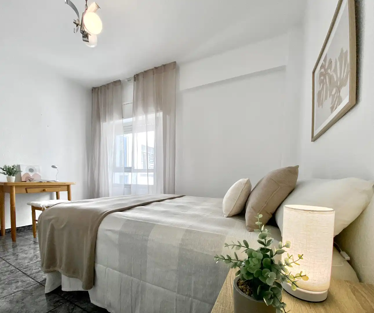 Bedroom of Flat for sale in Massamagrell  with Air Conditioner and Balcony