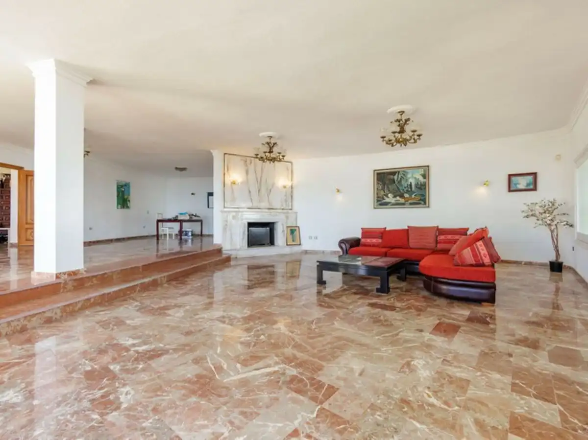 Sala d'estar de Casa o xalet en venda en Benalmádena amb Traster i Piscina